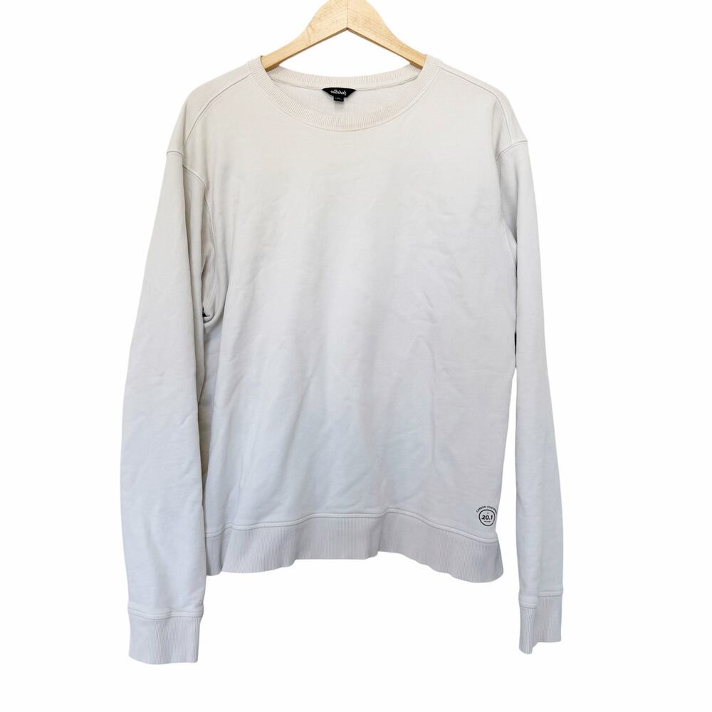 All Birds Organic Pima Cotton Hemp Crewneck Sweatshirt Sz XXL